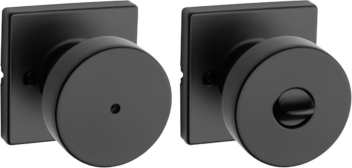 Kwikset Pismo Interior Privacy Door Knob with Lock