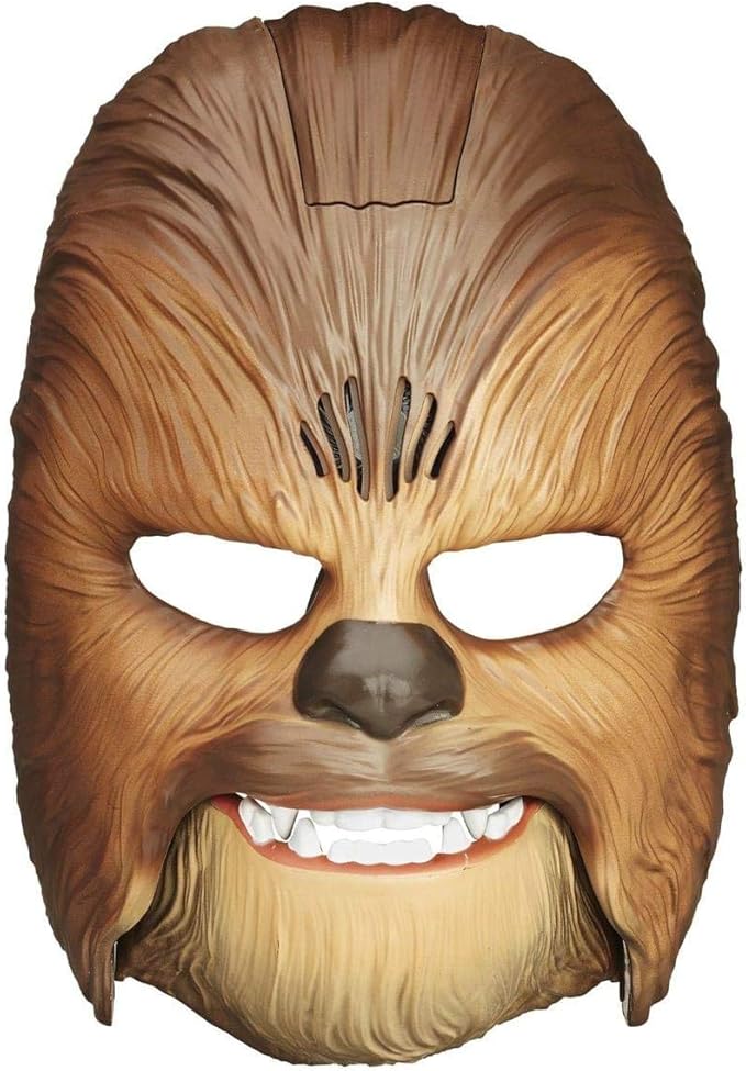 STAR WARS Movie Roaring Chewbacca Wookiee Sounds Mask, Funny GRAAAAWR Noises, Sound Effects, 5+ (Amazon Exclusive) (New, Open Box)