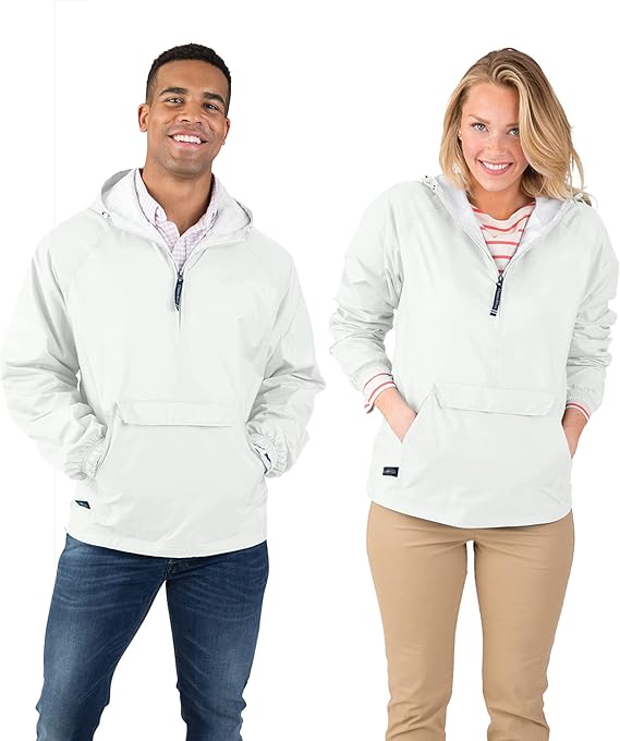Charles River Wind & Water-resistant Pullover Rain Jacket SIZE MEDIUM
