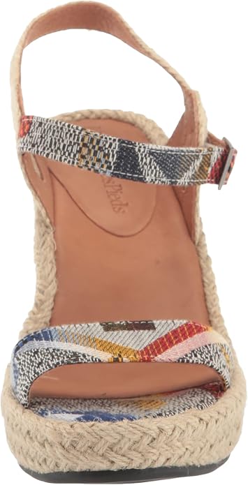 L'Amour Des Pieds Women's Iditri Tapestry Heeled Sandals  8M
