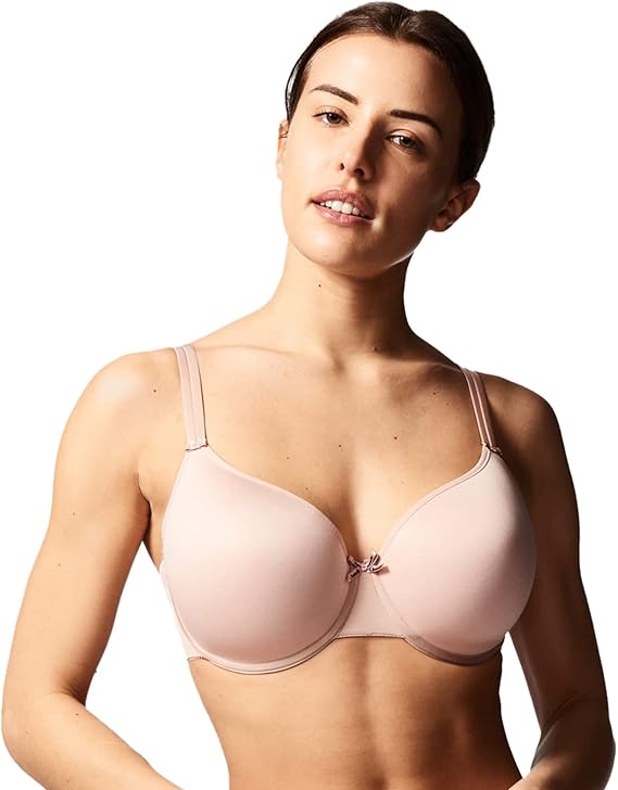Chantelle Basic Invisible Smooth Custom Fit Bra (C12410-ORG) - Rose - Size 32D