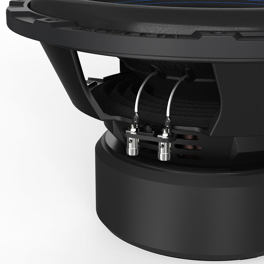 MOBIATOR-12 Inch Car Subwoofer 2000W Max 500W RMS, Dual Magnets(135Oz), 3 Inch Black Voice Coil, Dual Spider, 4 Ohm Heavy Gauge, Easy to Install, Black-S324 (MB-S324)