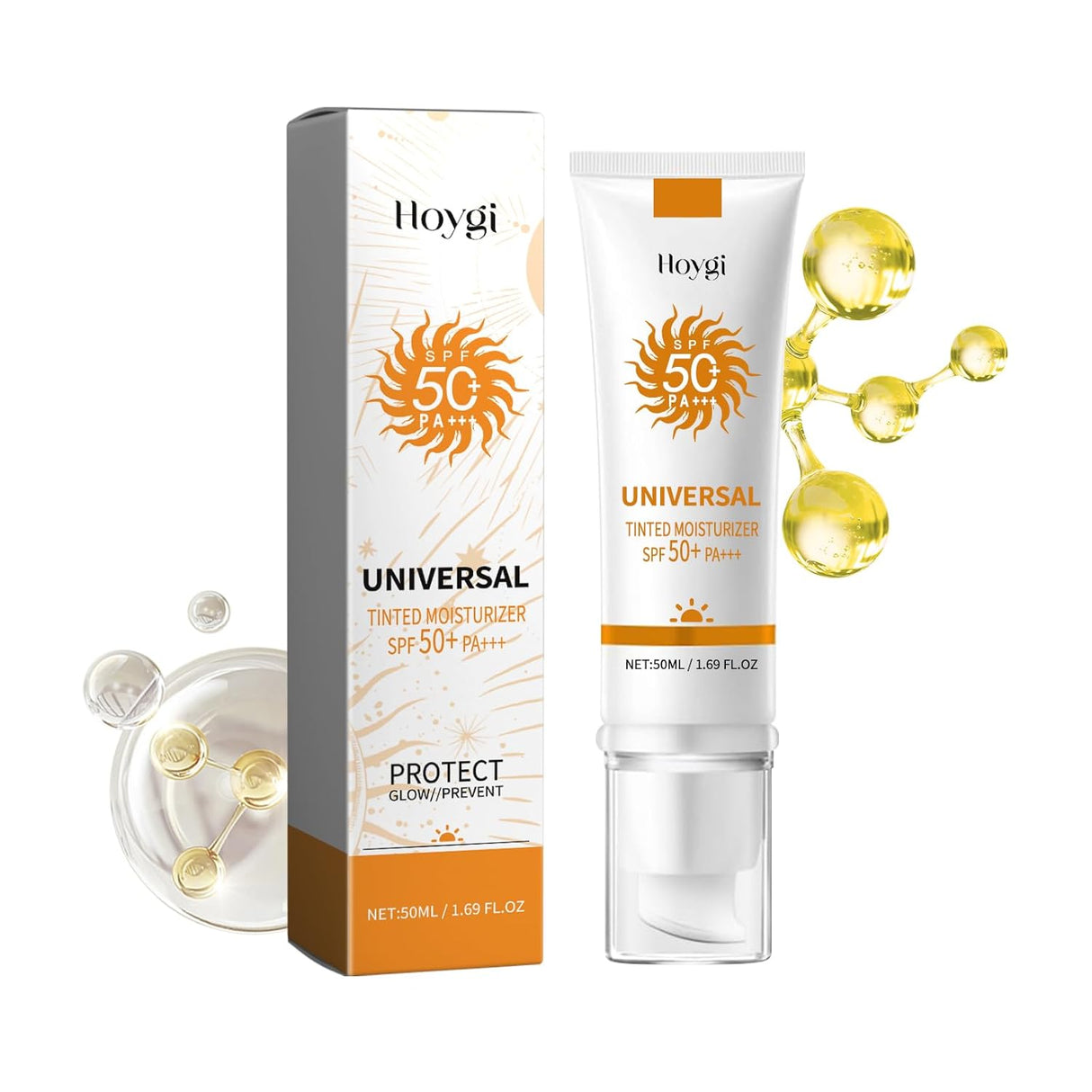 Hoygi Universal Tinted Moisturizer with SPF 50+ PA+++ - 1.69 fl. oz.