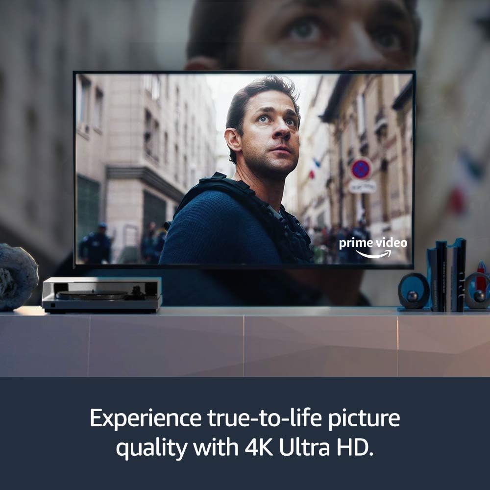 Fire TV Stick 4K streaming device with Alexa Voice Remote (includes TV controls) | Dolby Vision