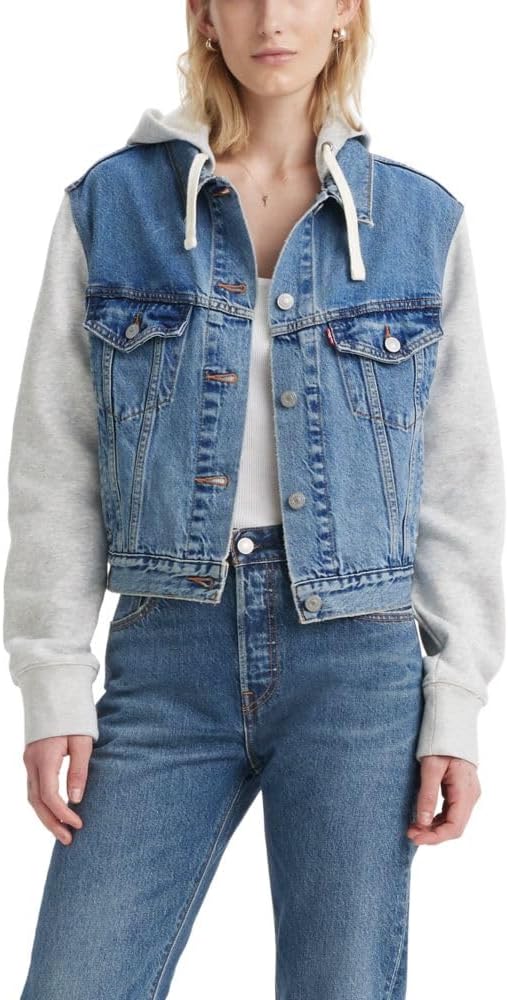 Levi's womens Hybrid Trucker Jacket SIZE MEDIUM