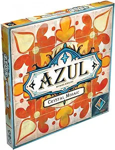 Azul Crystal Mosaic Board Game EXPANSION - Strategic Tile-Placement Game for Family Fun, Great Game for Kids and Adults, Ages 8+, 2-4 Players, 30-45 Minute Playtime, Made by Plan B Games (New, Open Box)