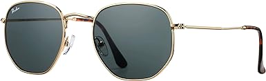 Pro Acme Small Square Sunglasses for Women Men 100% (NEW, OPEN BOX)