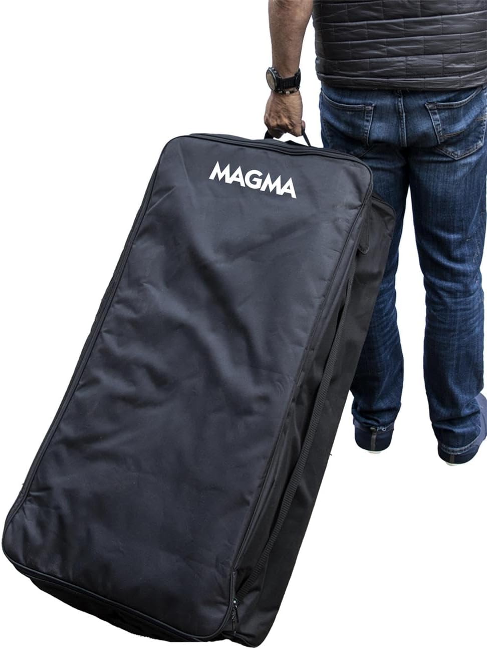 MAGMA Products, Double Burner Firebox Padded Storage Case w/Wheels