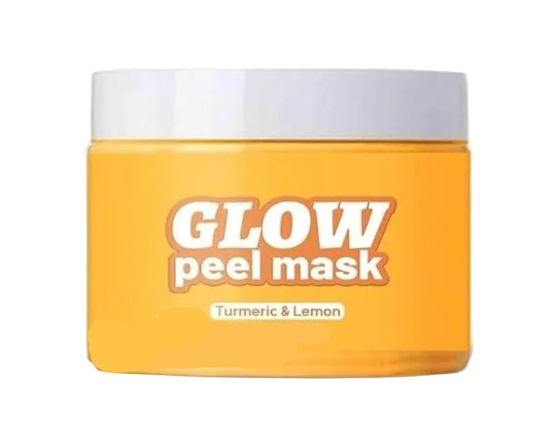 GLOW Turmeric & Lemon Peel-Off Face Mask | Net wt 6oz
