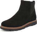 Dr. Scholl's Women's Maryland Booties Black Microfiber 8 M