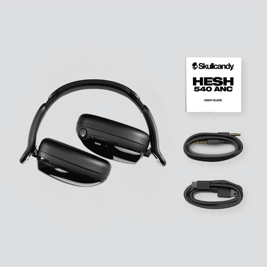 Skullcandy Hesh 540 ANC Noise Cancelling Wireless Headphones - True Black