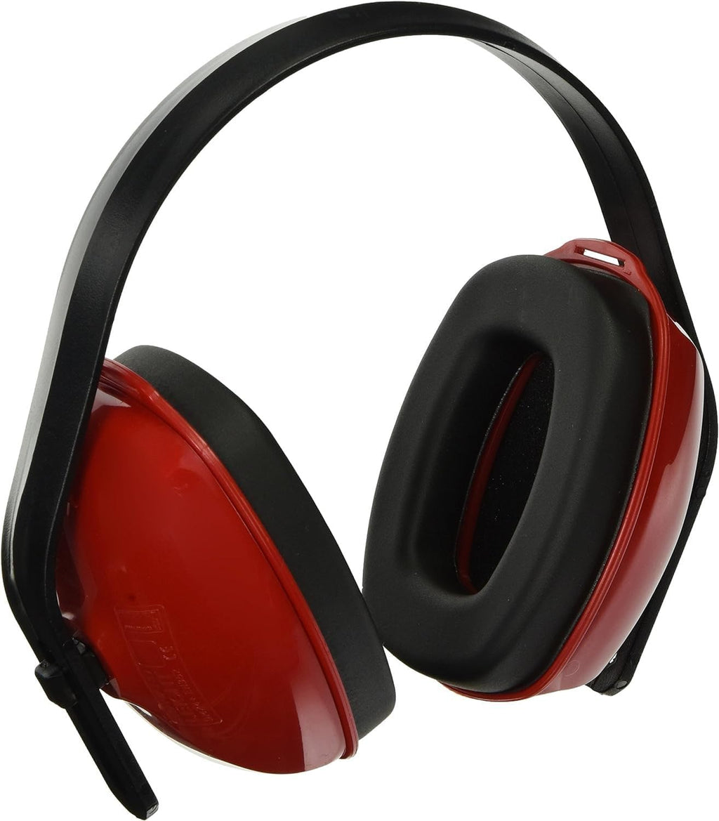 Howard Leight by Honeywell QM24+ Multi-Position Dielectric Safety Earmuff, Red - NRR 25