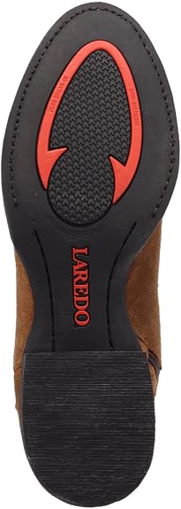 Laredo Mens Vanguard Round Toe Casual Boots Ankle - Brown Size 8.5D