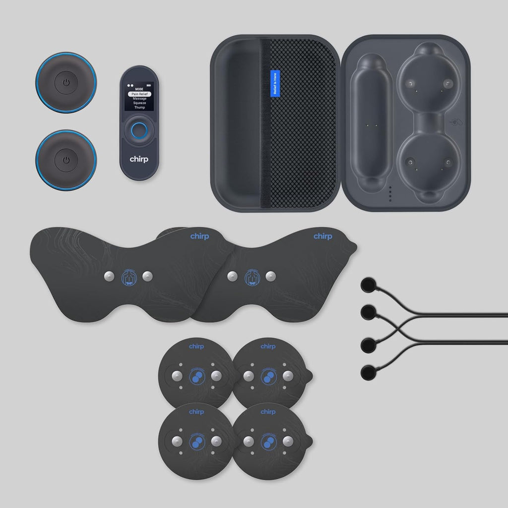 Chirp Halo Wireless Muscle Stimulator (Double - Slate)