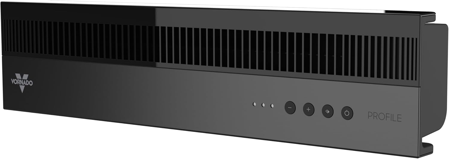 Vornado PROFILE® Window Fan, Whole Room Air Circulator, Reversible Exhaust, Quiet Operation, 3 Speed Settings, Low Profile Window Fan for Kitchen