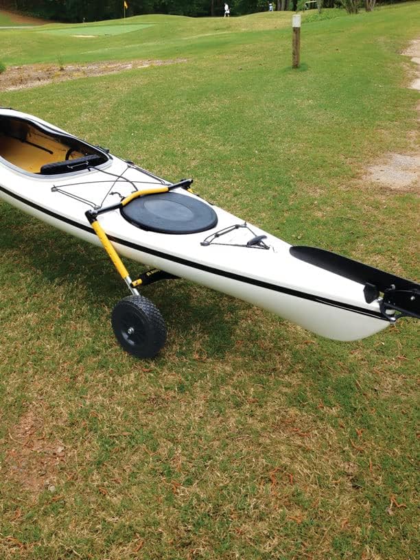 Suspenz Kayak Canoe Transport Cart, XL END Carrier Trolley with Airless Wheels