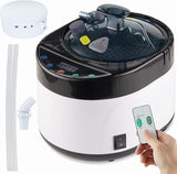 Sauna Steamer Machine, Portable Sauna Steamer, Steam Generator for Sauna, 2.5 Liter Home Sauna Steamer Pot with Remote Control, Steam Cup | Home Spa Sauna Accessories