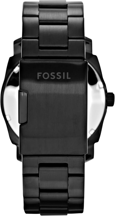 Fossil Machine Men's Watch with Stainless Steel or Leather Band, Chronograph or Analog Watch Display (OPEN BOX)