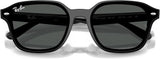 Ray-Ban RB4458D Sunglasses, Black/Dark Grey, 65 mm