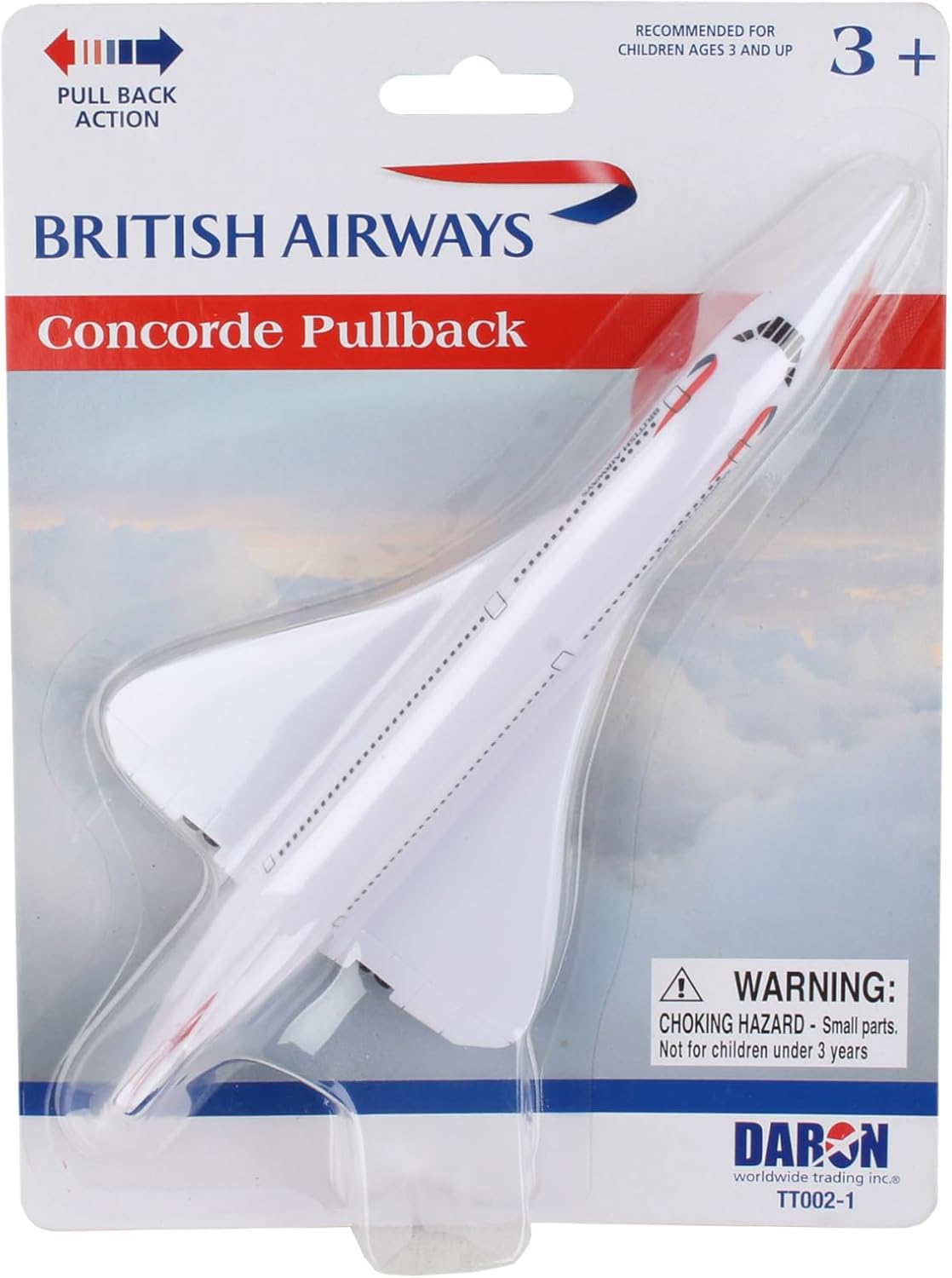 Daron British Airways Concorde Pullback Ages 3+