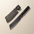 Hand-Sharpened Japanese Cleaver Knife with Sheath | Stainless Steel Blade, ABS Anti-Skid Handle & Bottle Opener | for Boning, Paring, Peeling and Other Kitchen & Restaurant Use