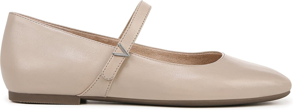 VIONIC Women's Alameda Leather Mary Jane Shoes in Oatmeal - 5M