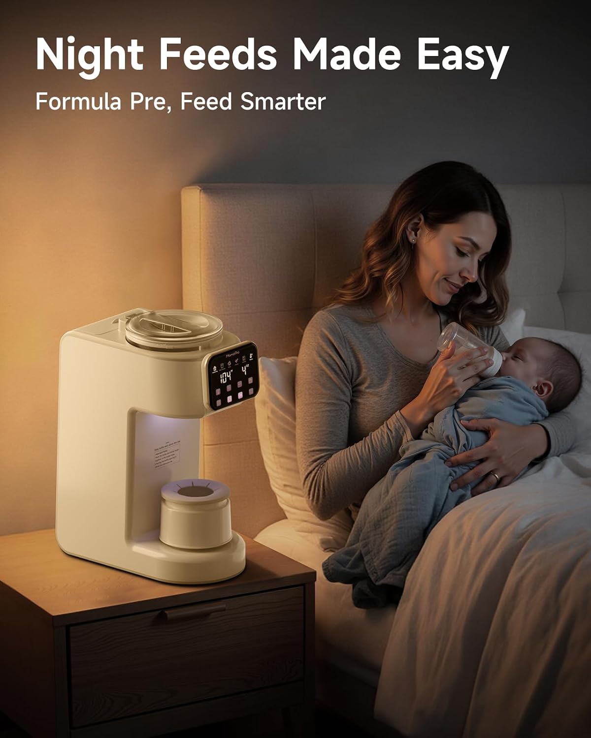 MamaPro PureMix Automatic Formula Dispenser, White