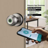 Klloque K10 Fingerprint Door Lock, Smart Fingerprint Lock blk, Biometric Door Lock with App Control & Key, Keyless Thumbprint Entry Door Lock 2967(NEW)