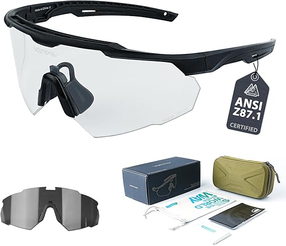 Shooting Glasses Anti Fog with High Definition Lenses