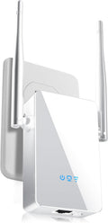 AERVY 2026 WiFi Extender Signal Booster, New Gen Internet Booster for Home, 4X Faster, Covers up to 16,899 sq.ft, Wi-Fi Repeater with Ethernet Port, Wireless Long Range Amplifier, Easy Setup (White)