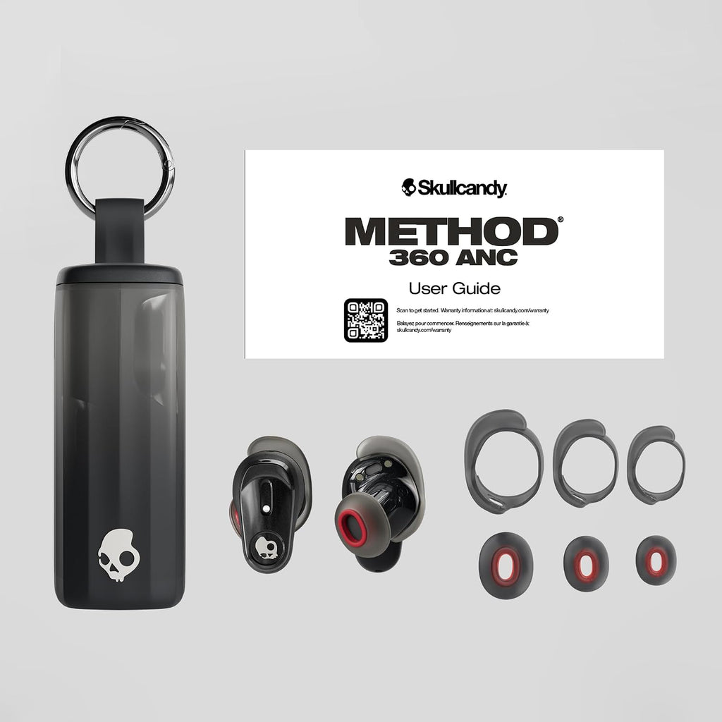 Skullcandy Method 360 ANC Wireless Earbuds with Sound by Bose - Color: Bone