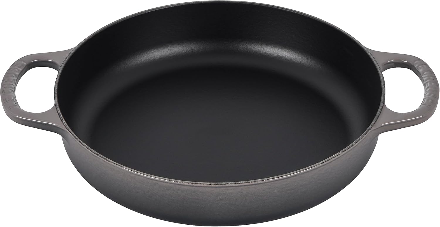 Le Creuset Enameled Cast Iron Signature Everyday Pan, 11", Oyster