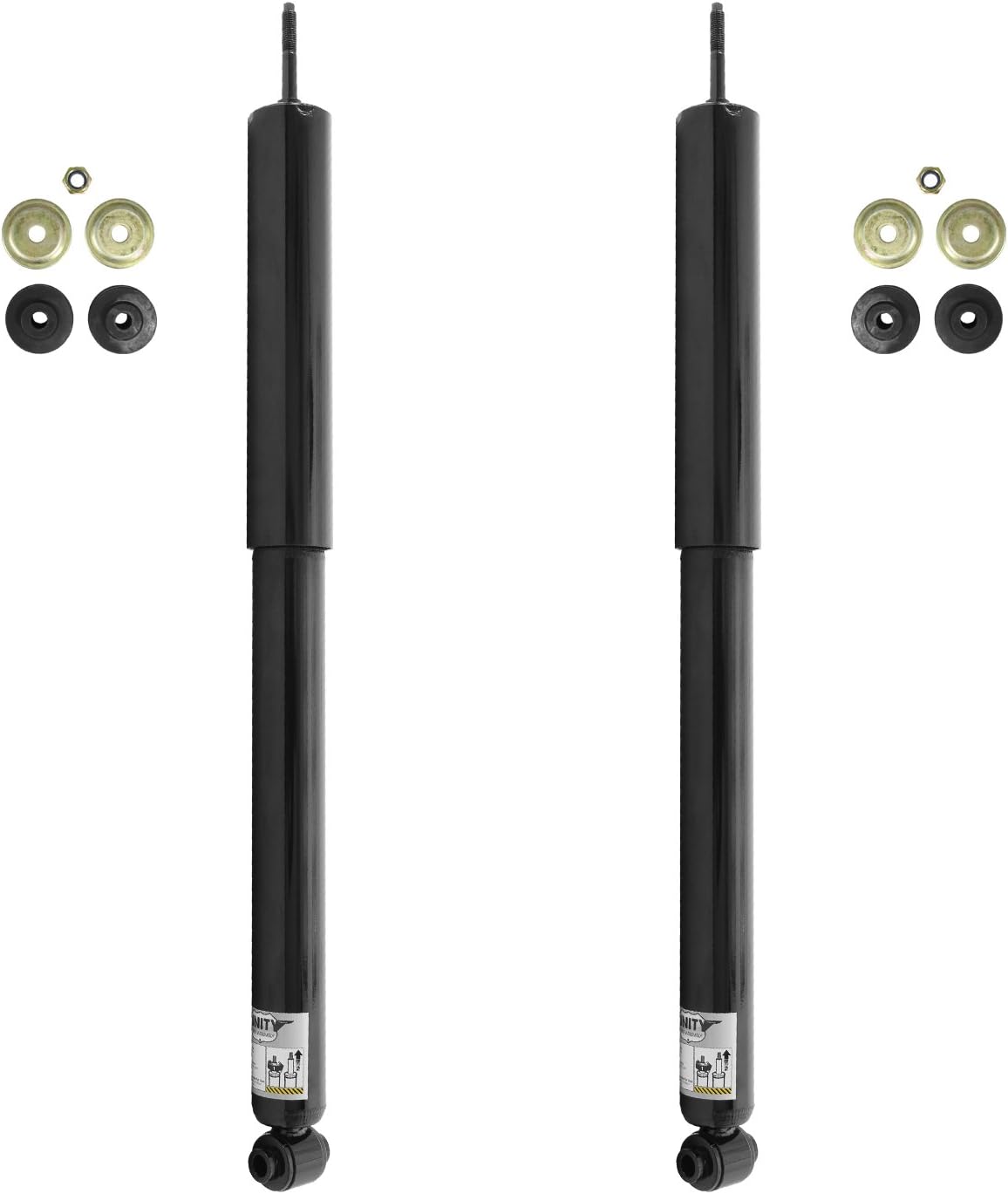 Unity Automotive 2-252310-001 Rear 2 Wheel Gas Shock Kit 2007-2010 Ford Edge