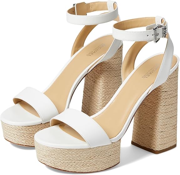 Michael Kors Women's Ashton Platform Heeled Sandal 6M