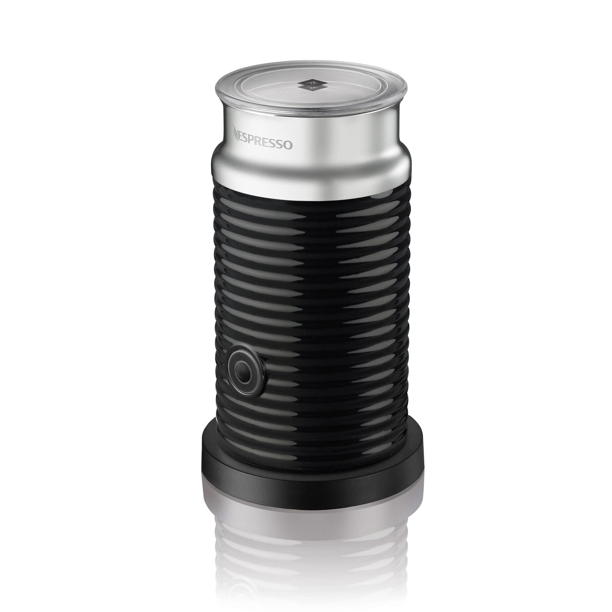 Nespresso Aeroccino 3 Milk Frother, Black, Steel