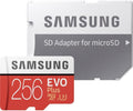Samsung 256GB EVO Plus Class 10 UHS-I microSDXC U3 with Adapter