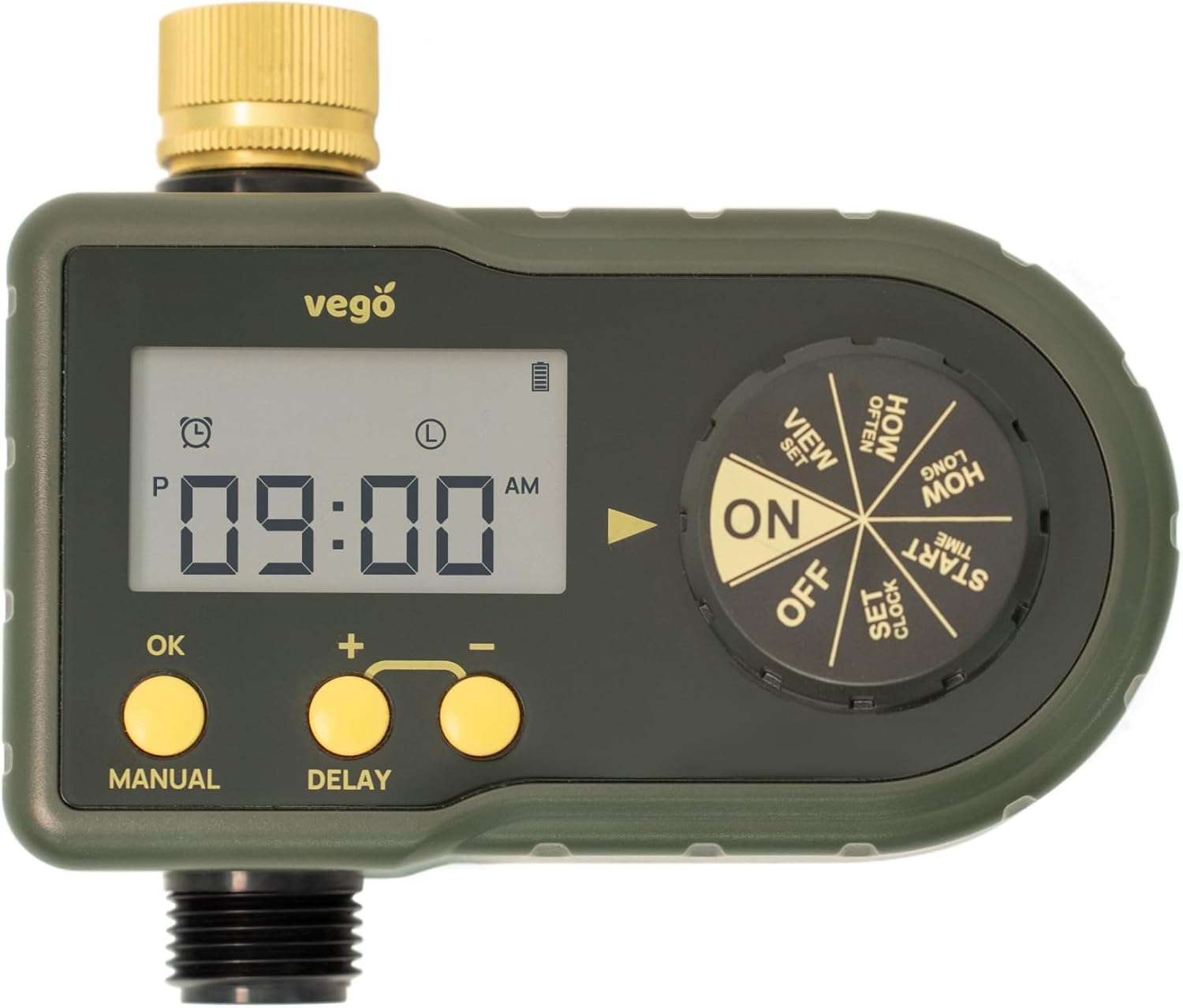 Vego Sprinkler Timer with Brass Inlet- Watering Timer