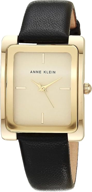 Anne Klein Women's Leather Strap Watch