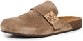 Tory Burch Women's Mellow Mules - River Rock/Gold 7.5