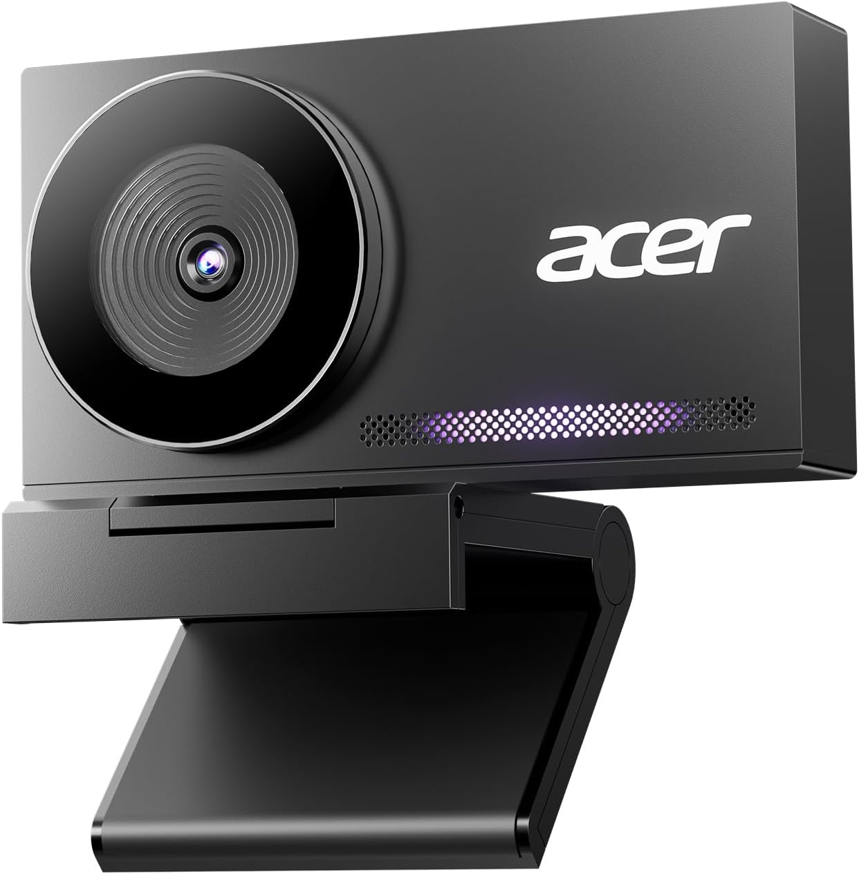 Acer 4K Webcam for PC/Mac with All-Metal Unibody Sculpted, Sony 1/2" Sensor, PDAF, 2 Noise Reduction Mics , Streaming Camera