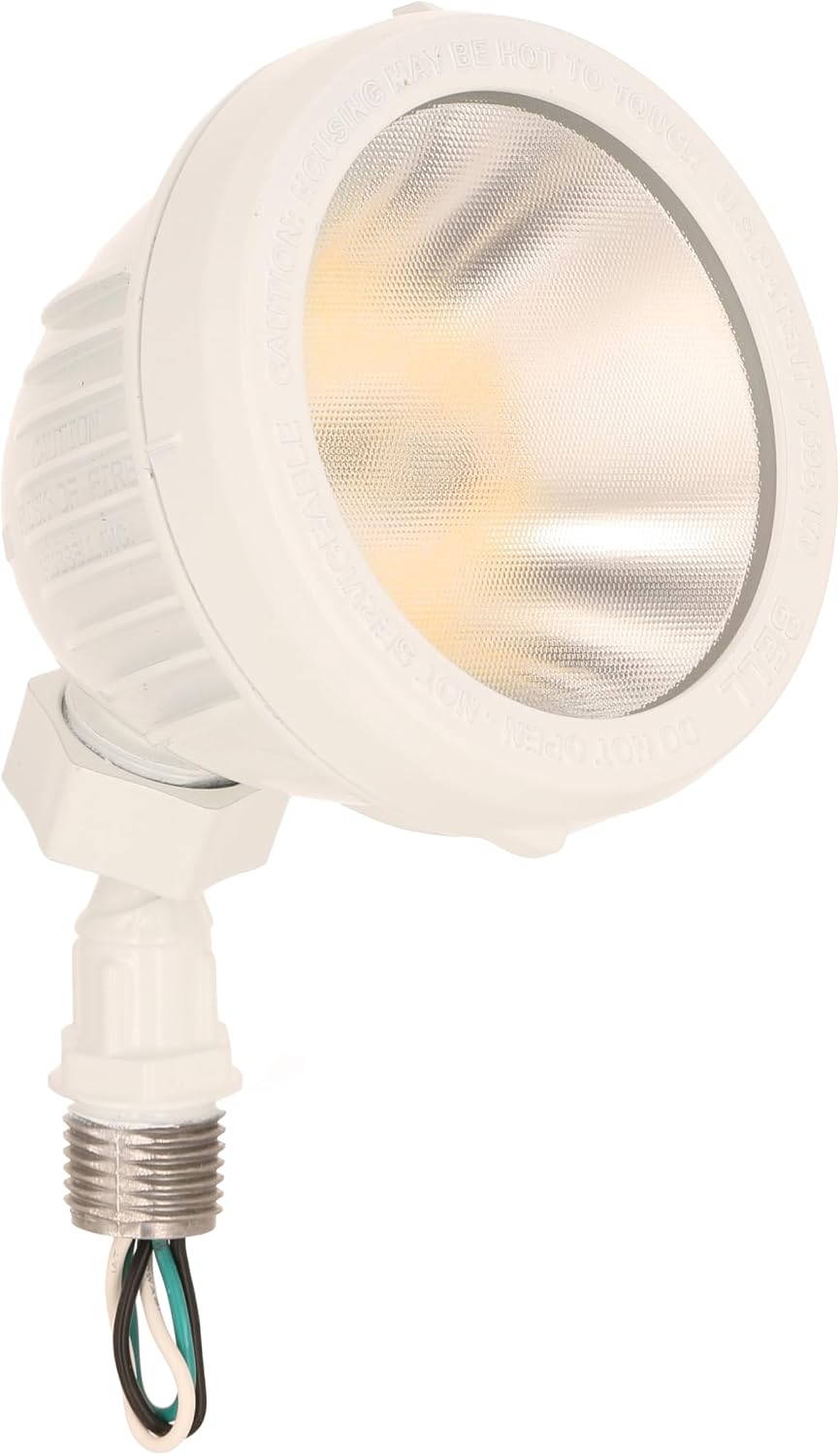 BELL LL1200W LED Swivel Floodlight, 1200 Lumens, White