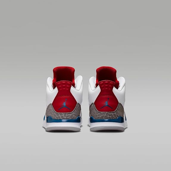 NIKE Jordan Son Of Mars Low (PS) in White/Varsity Red/Light Smoke - 11C