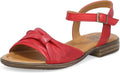 Miz Mooz Women's Dorra Flat Sandal Size: (7.5-8) Red
