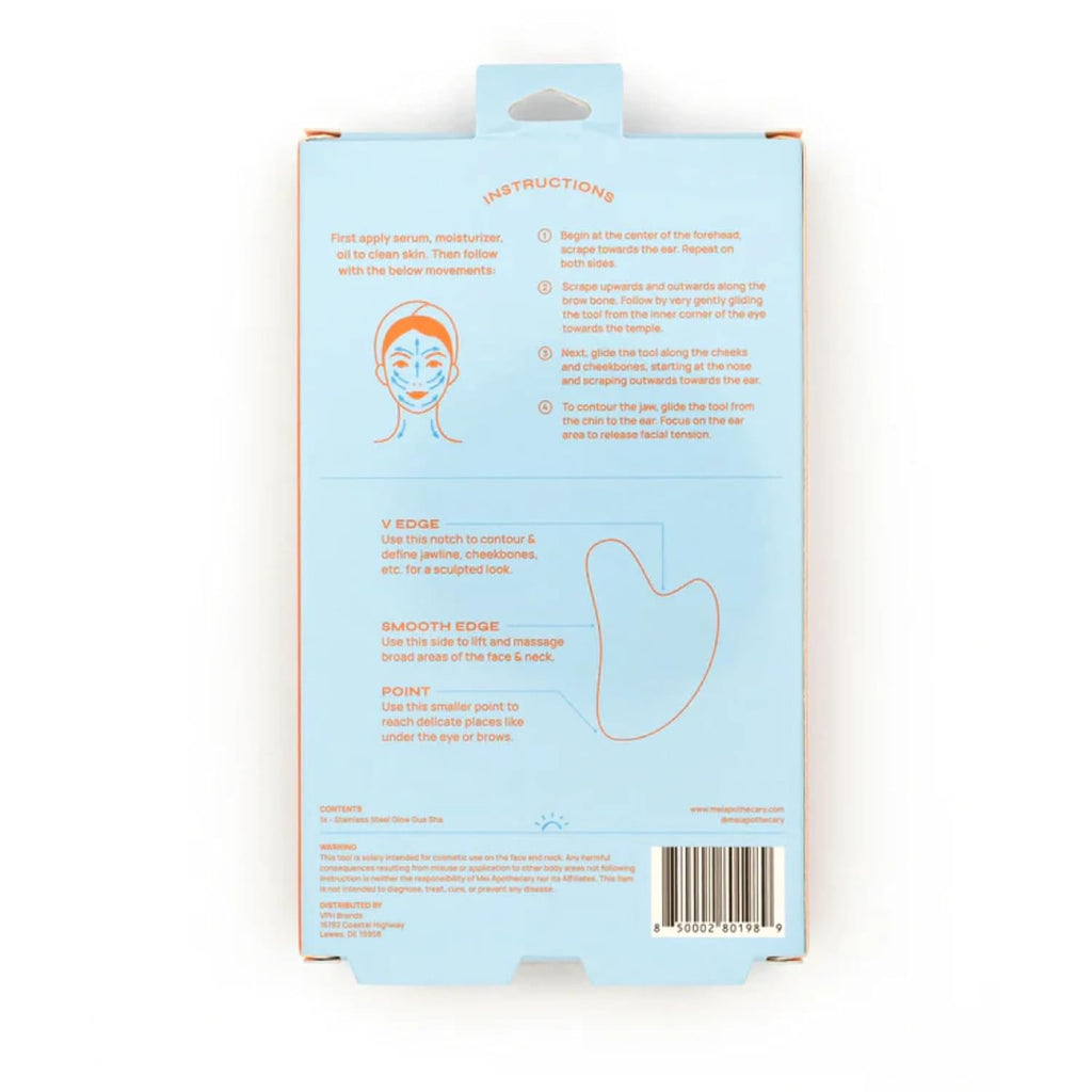 MEI APOTHECARY Stainless Steel Glow Gua Sha