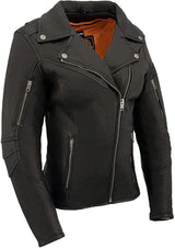 Milwaukee Leather Women's Classic Black Jacket                  NEW