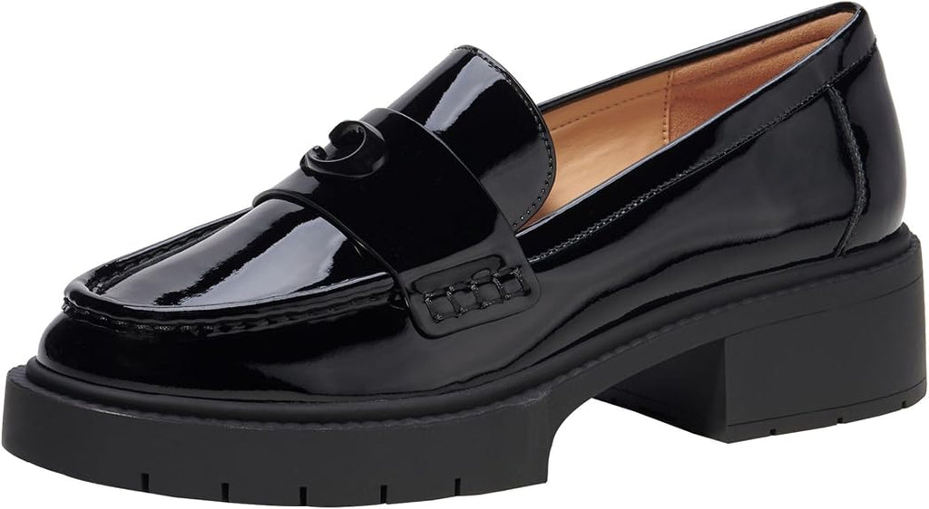 COACH Women's Leah Platform Loafers (Size : 10B)