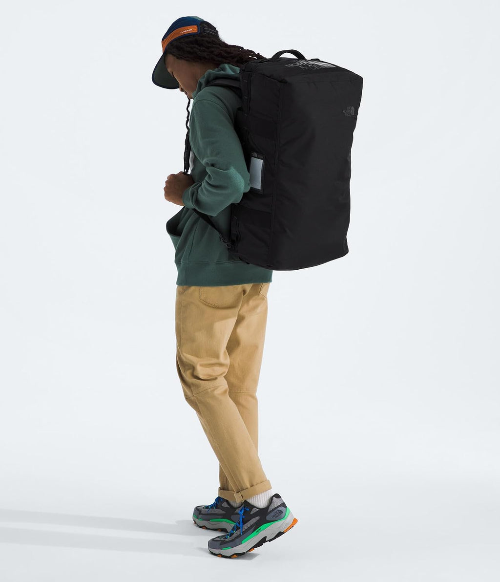THE NORTH FACE Base Camp Voyager Duffel, TNF Black/Asphalt Grey, 62 Liter