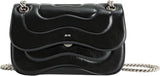 JW PEI Women's Tina Quilted Chain Crossbody  BLACK