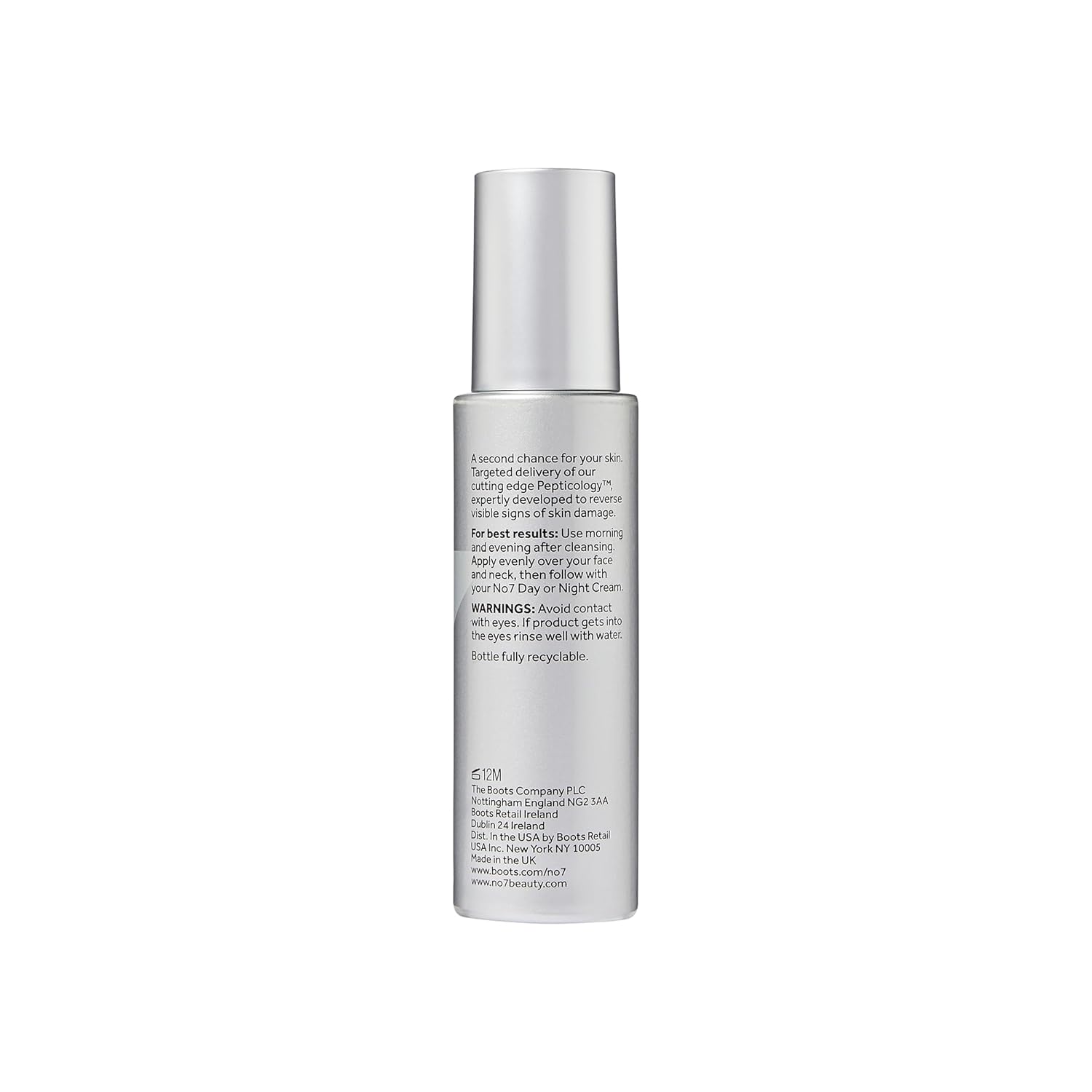No7 Future Renew Damage Reversal Anti Aging Serum for Face 0.84 Fl