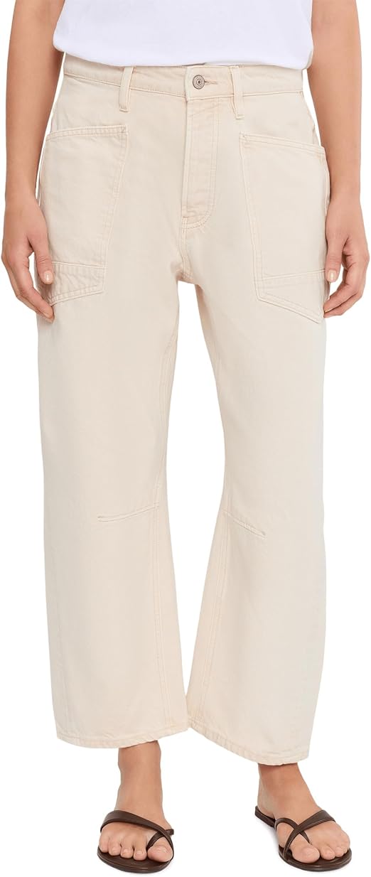 Free People Women's We the Free Minimalist Moxie Barrel Jeans (Size: 27)